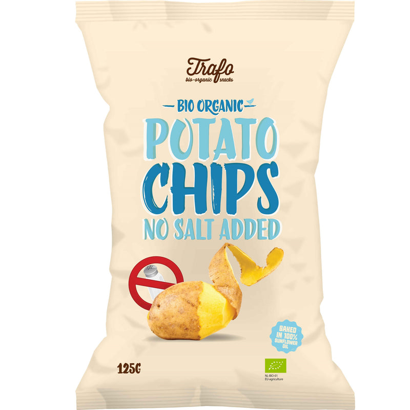 Chips Bio - pauvre en sel - 125g