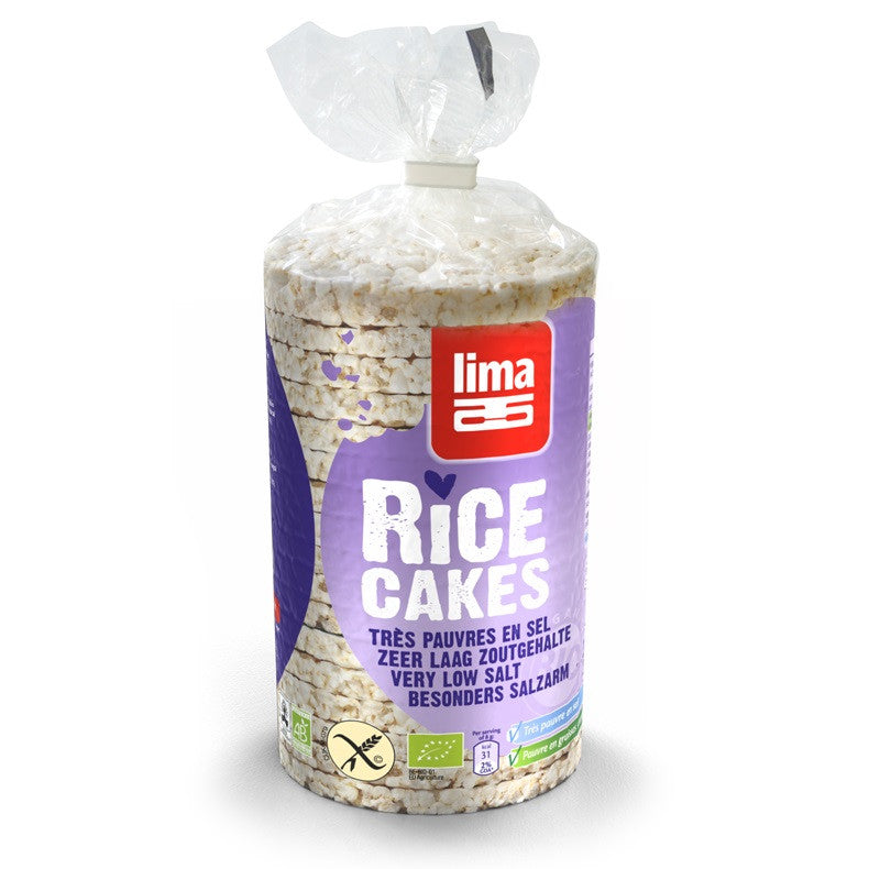 Organic Rice Cakes - very low in salt - 100g