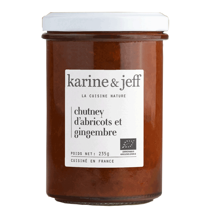 Apricot and ginger chutney - very low in salt - 325g