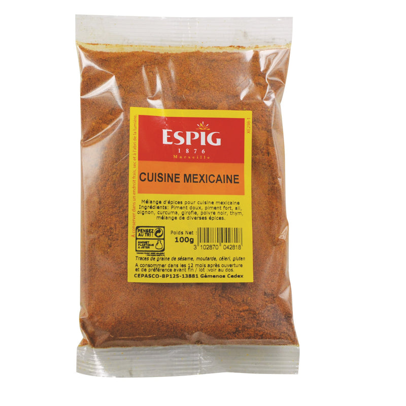 Spice mix - Mexican cuisine - very low in salt - 100g