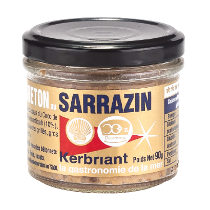 Houmous au sarrazin - à teneur réduite en sodium - 90g
