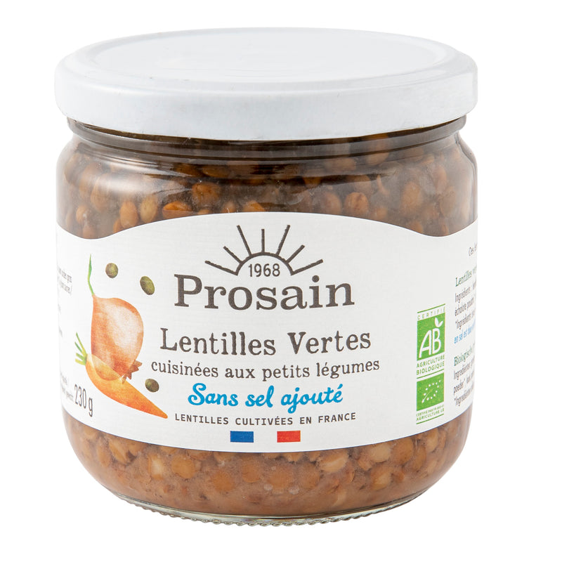 Green Lentils - very low in salt - 345g