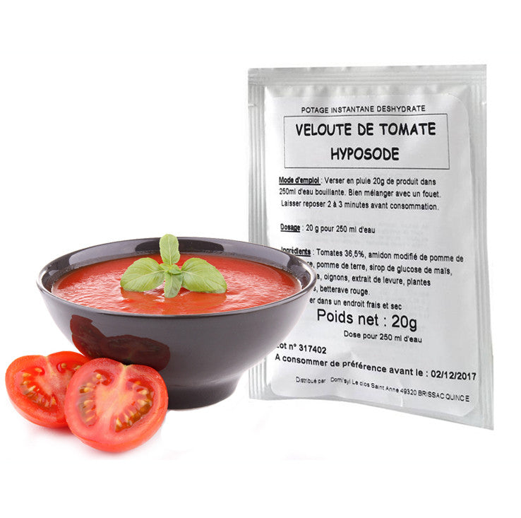 Potage instantané Tomate - très pauvre en sel - 20g
