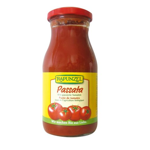 Organic Tomato Puree - very low in salt - 410g
