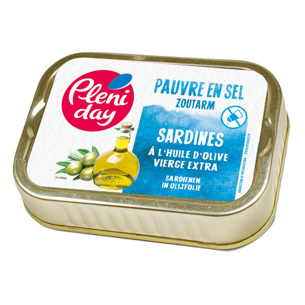 Sardines in Olive Oil - low in salt - 115g
