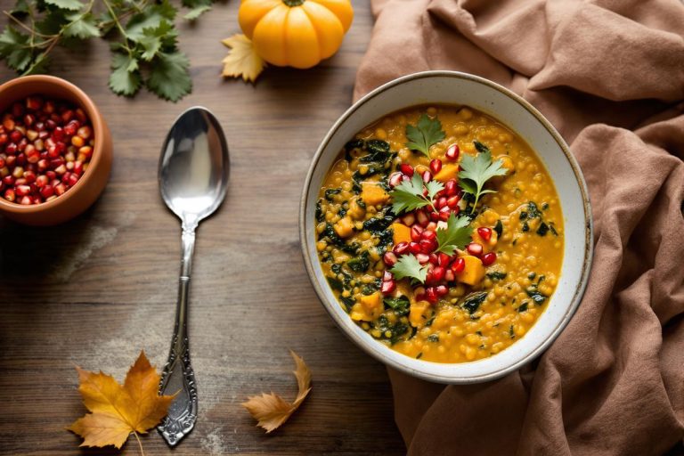 La recette du dahl cocooning d'automne avec 3 ingrédients : patate douce, épinards et lentilles corail !.jpg